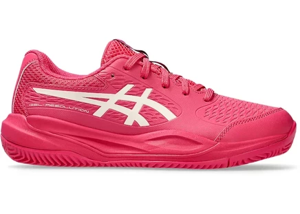 Детские кроссовки Asics Gel-Resolution X Clay, ярко-розово-кремовые
