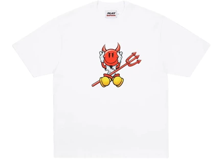 Футболка Palace x World Industries, белая