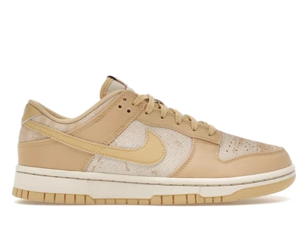 Женские кроссовки Nike Dunk Low Light Orewood Snakeskin, светло-ореховый