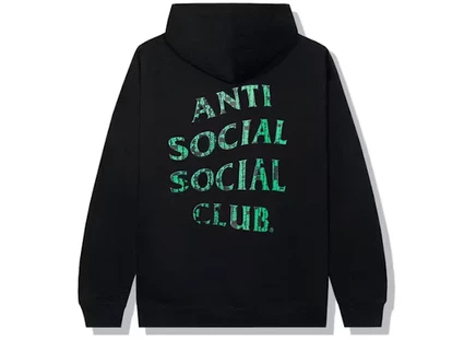 Мужское худи Anti Social Social Club Glitch, черное