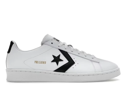 Мужские кеды Converse Pro Leather Ox, бело-черные