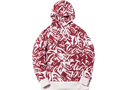 Мужская худи KITH x Coca-Cola Cubed Global, красная