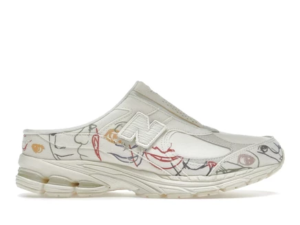 Мужские сабо New Balance 2002R Mule Bryant Giles, бежевые