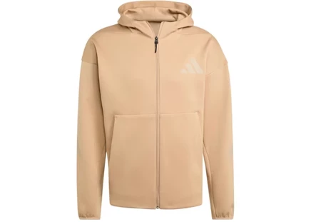 Мужская куртка Adidas Z.N.E. с капюшоном, песочно-коричневая