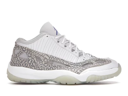 Jordan 11 Retro Low IE Cobalt (2003) white/cobalt-zen grey-cement-grey