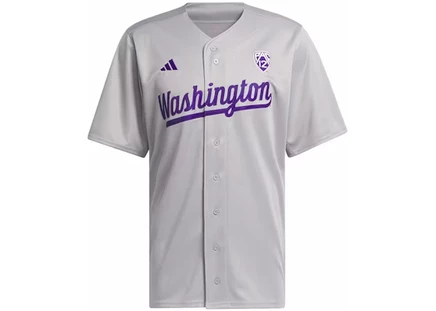 Бейсбольная футболка Adidas Washington, серая