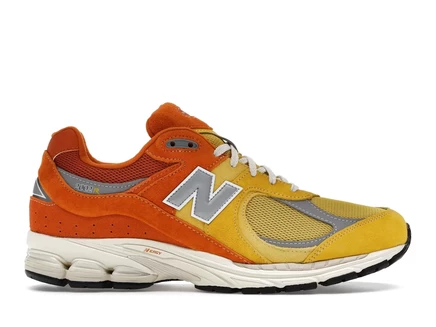 Мужские кроссовки New Balance 2002R, имбирно-лимонные