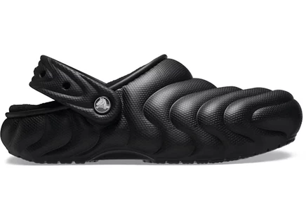 Мужские сабо Crocs Classic Overpuff утепленные, черные