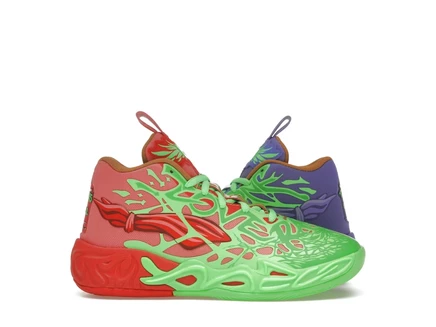 Детские кроссовки Puma MB.04, зеленый/красный/аметистовый