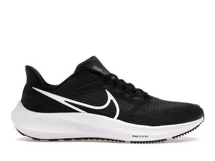 Мужские кроссовки Nike Air Zoom Pegasus 39, черно-серо-белые