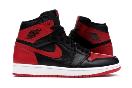 Jordan 1 Retro High Homage To Home (Non-numbered) black/university red-white
