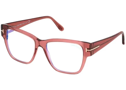 Женская оправа Tom Ford FT5745-B 072, прозрачная розовая
