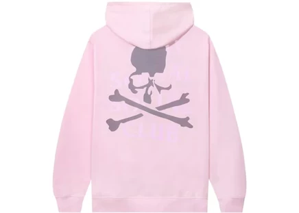 Мужское худи Anti Social Social Club x Mastermind, розовое