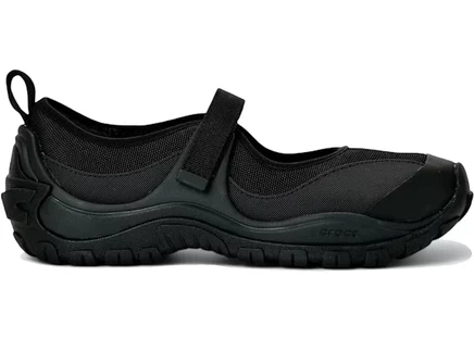 Женские кроксы Crocs EXP Terre Tech, черные