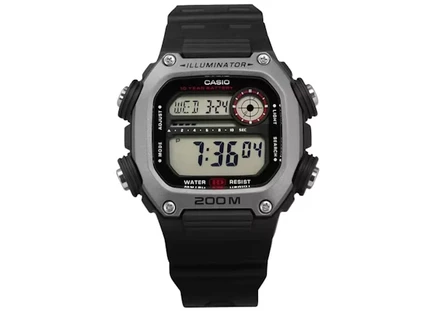 Мужские часы Casio G-Shock DW291H-1A, цифровые, корпус 51 мм, из смолы