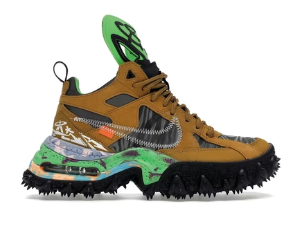 Мужские кроссовки Nike Air Terra Forma Off-White, пшеничный/зеленый