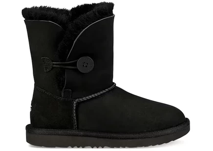 Детские угги Ugg Bailey Button II, черные
