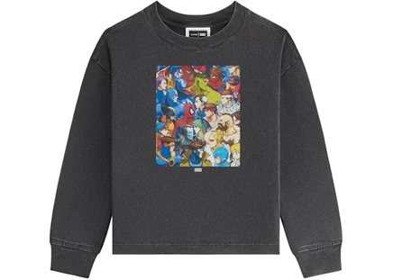 Детская футболка KITH x Marvel vs. Capcom, черная