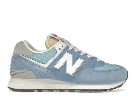 Мужские кроссовки New Balance 574 Blue Laguna, сине-белые