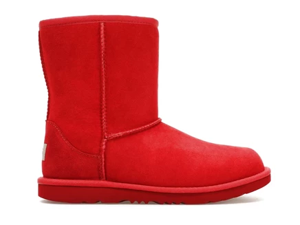 Детские ботинки UGG Classic II, красные
