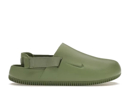 Мужские мюли Nike Calm Mule, оливково-зеленые