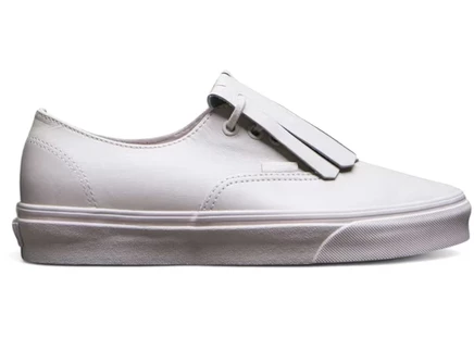 Мужские кроссовки Vans Authentic Fringe, нежно-розовые/золотистые