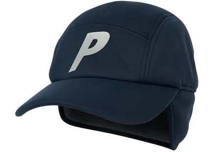 Мужская 5‑панельная кепка Palace Gore‑Tex Earflap, темно‑синяя