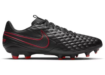 Мужские бутсы Nike Tiempo Legend 8 Pro FG, черно-красные