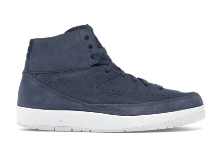 Мужские кроссовки Jordan 2 Retro Decon, сине-белые