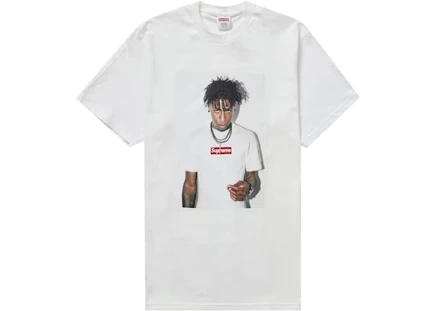 Футболка Supreme NBA Youngboy, белая
