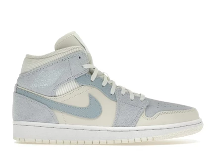 Мужские кроссовки Jordan 1 Mid Mixed Textures, синие
