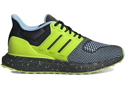 Детские кроссовки Adidas Ultradream DNA, черные/салатовые/голубые