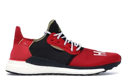Мужские кроссовки Adidas Solar Hu Pharrell, красные