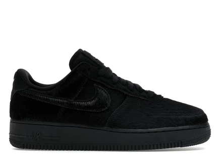 Женские кроссовки Nike Air Force 1 Low 07 Pony Hair, черные