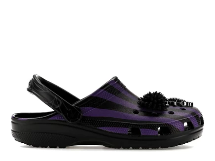 Мужские сабо Crocs Classic Clog Wednesday Nevermore, черные