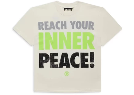 Унисекс футболка Hellstar Inner Peace, белая