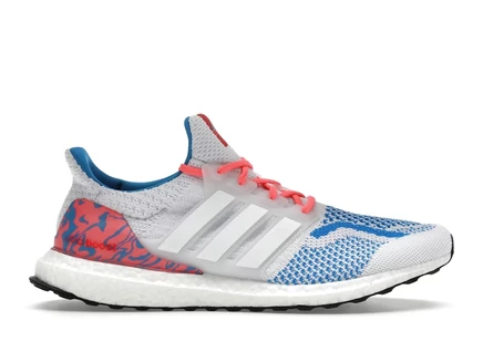 Мужские кроссовки Adidas Ultra Boost 5, белые/голубые