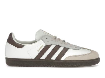 Женские кроссовки Adidas Samba OG, слоновая кость, gum