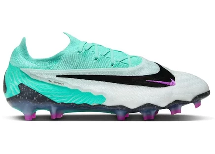 Мужские бутсы Nike Gripknit Phantom GX Elite FG, бирюзовые/фуксия/белые/черные