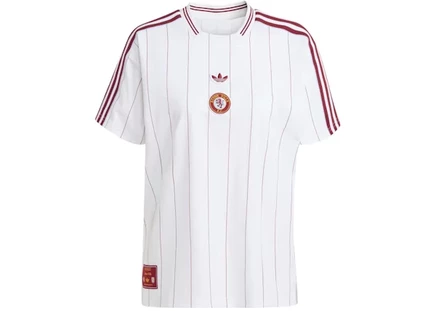 Мужская футболка Adidas Aston Villa Terrace Icons, белая