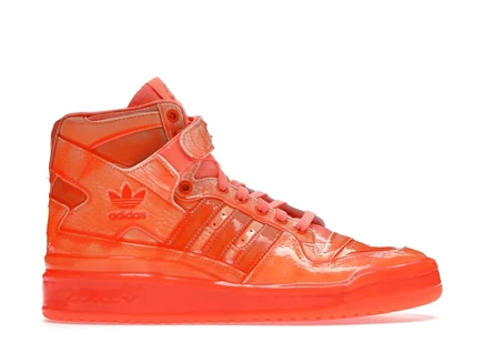 Мужские кроссовки Adidas Forum Hi Jeremy Scott, оранжевые