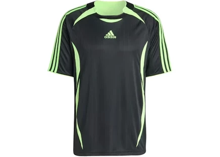Мужская футболка Adidas Teamgeist Adicolor, черная/зелёная