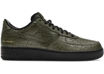 Nike Air Force 1 Low Morse Code Cargo Khaki Croc cargo khaki/cargo khaki/black/metallic gold (2)