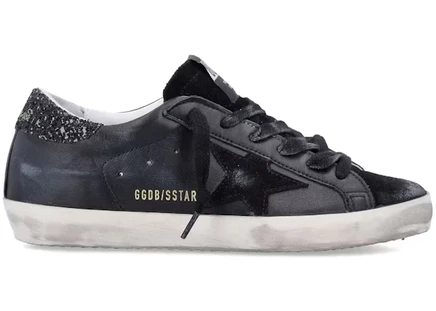 Женские кроссовки Golden Goose Superstar, черные