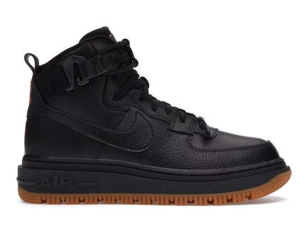 Женские кроссовки Nike Air Force 1 High Utility 2.0, черные/оранжевые/коричневые