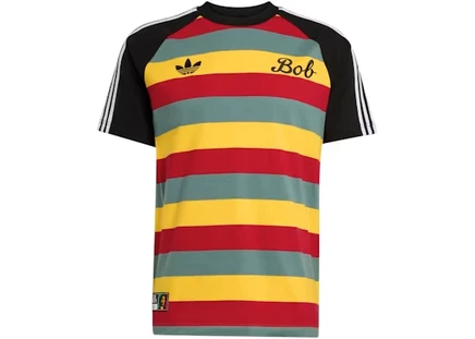 Футболка Adidas Bob Marley, разноцветная