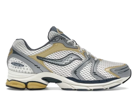 Мужские кроссовки Saucony ProGrid Triumph 4 Fabricated Future, серые, серебристые
