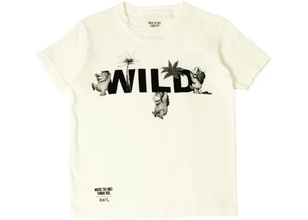 Детская футболка BAIT Wild Tee, белая