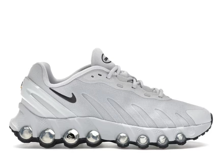 Мужские кроссовки nike air max dn8, серебристо-черные