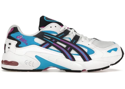 Кроссовки Asics Gel-Kayano 5 OG, белые/темно-синие/фиолетовые